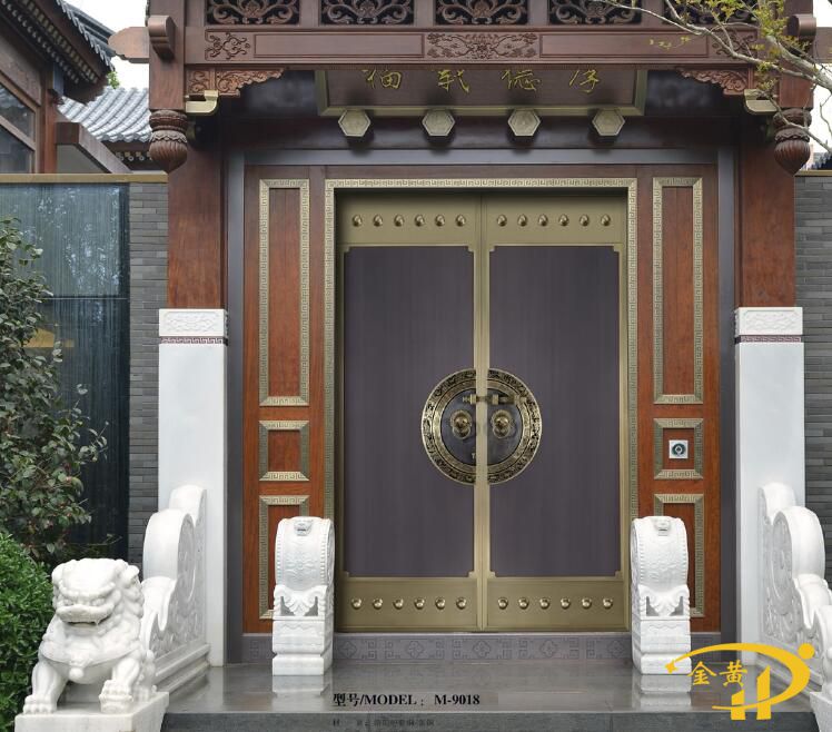 沈陽(yáng)銅門廠家分享豪宅別墅為什么選擇銅門
